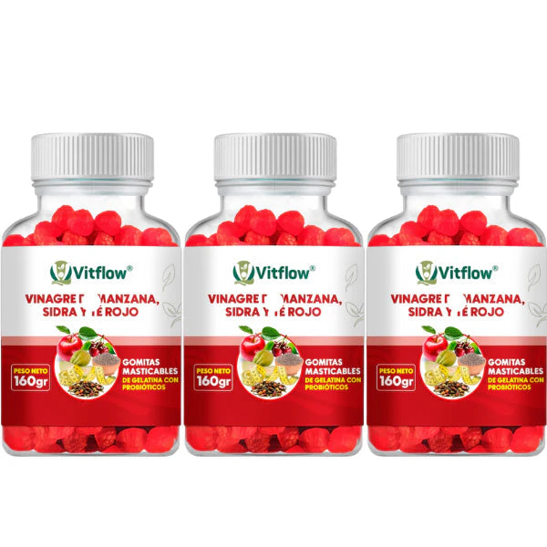 Vinabelle™ - Gomitas de Vinagre de Manzana + Entrega Gratis + Solo pagas al recibir