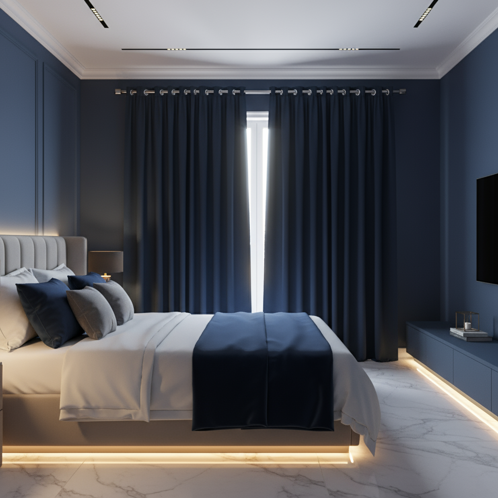 SombraLux™ | CORTINA PRESTIGE BLACKOUT CON VELO