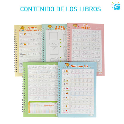 LUMIOS™ 5 LIBROS DE CALIGRAFÍA - [PROMOCIÓN DISPONIBLE SOLO HOY]