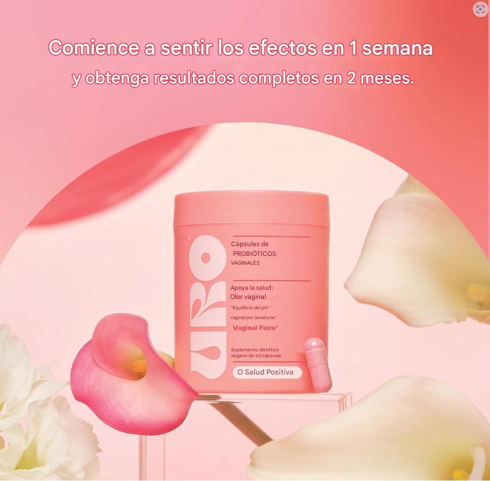URO Probioticos™ Mejora el Olor en tu Zona Intima (60 Capsulas) - [PROMOCIÓN DISPONIBLE SOLO HOY]