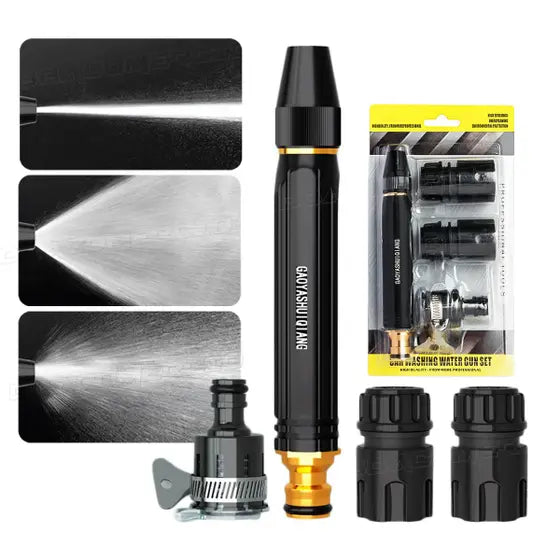 ChorroTurbo™ – Boquilla Regulable de Alta Presión para Limpieza Poderosa