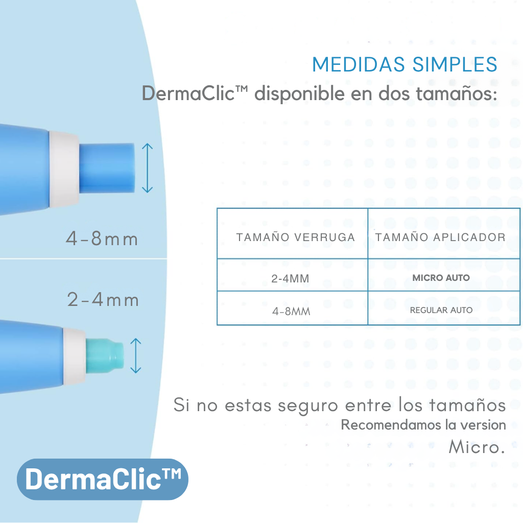 DermaClic™ | Kit eliminador de verrugas