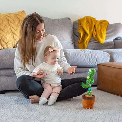 Cactus Bailarin™ Musical y Repetidor De Voz Recargable - [PROMOCIÓN DISPONIBLE SOLO HOY]