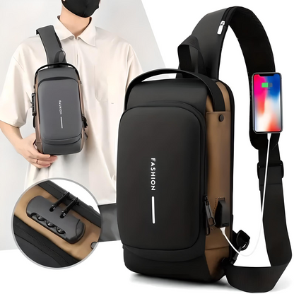 LockBag™ - Mochila Antirrobo con USB