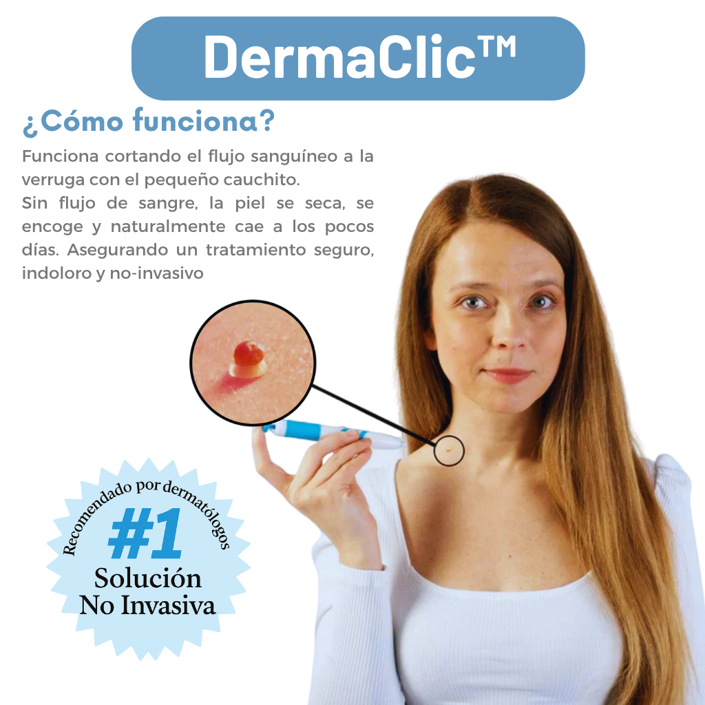 DermaClic™ | Kit eliminador de verrugas