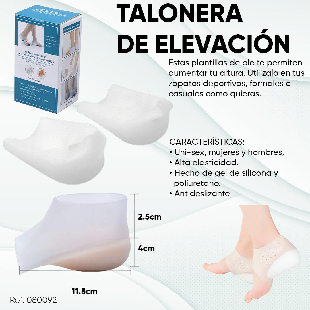 PasoConfort® Talonera de Silicona Premium Acaba con los Dolores - [PROMOCIÓN DISPONIBLE SOLO HOY]