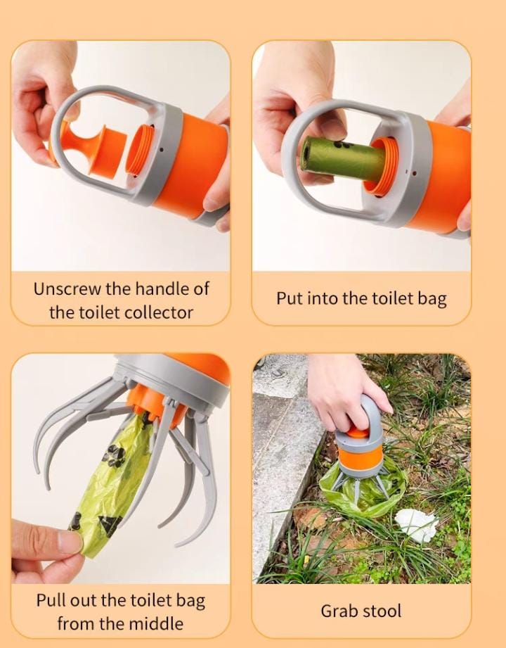 CleanPaw™ – Recogedor Higiénico de Residuos para Mascotas