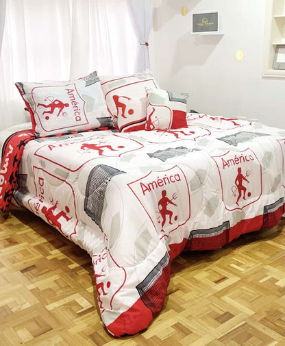 GolCama™ Kit de CubreCamas 5 Piezas Apoya a tu Equipo con Estilo! ⚽🏆 - [PROMOCIÓN DISPONIBLE SOLO HOY]