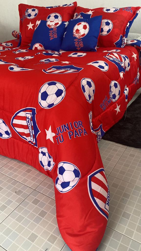 GolCama™ Kit de CubreCamas 5 Piezas Apoya a tu Equipo con Estilo! ⚽🏆 - [PROMOCIÓN DISPONIBLE SOLO HOY]