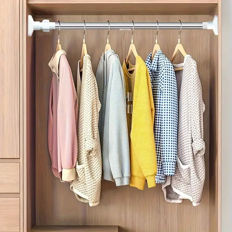 StrongFit™ – Barra Retráctil Multiusos Segura Y Súper Resistente