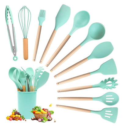 CocinaOn™ Set de 11 Utensilios de Cocina Alta Resistencia - [PROMOCIÓN DISPONIBLE SOLO HOY]