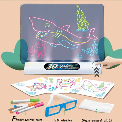 MAGICBOARD 3D™ Tablero Mágico OFERTA NAVIDAD🎁 + Obsequio gafas 3D🕶️