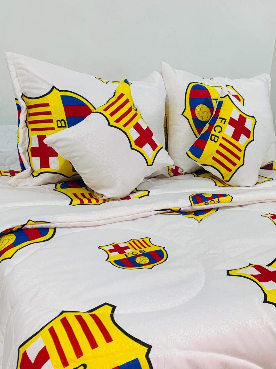 GolCama™ Kit de CubreCamas 5 Piezas Apoya a tu Equipo con Estilo! ⚽🏆 - [PROMOCIÓN DISPONIBLE SOLO HOY]