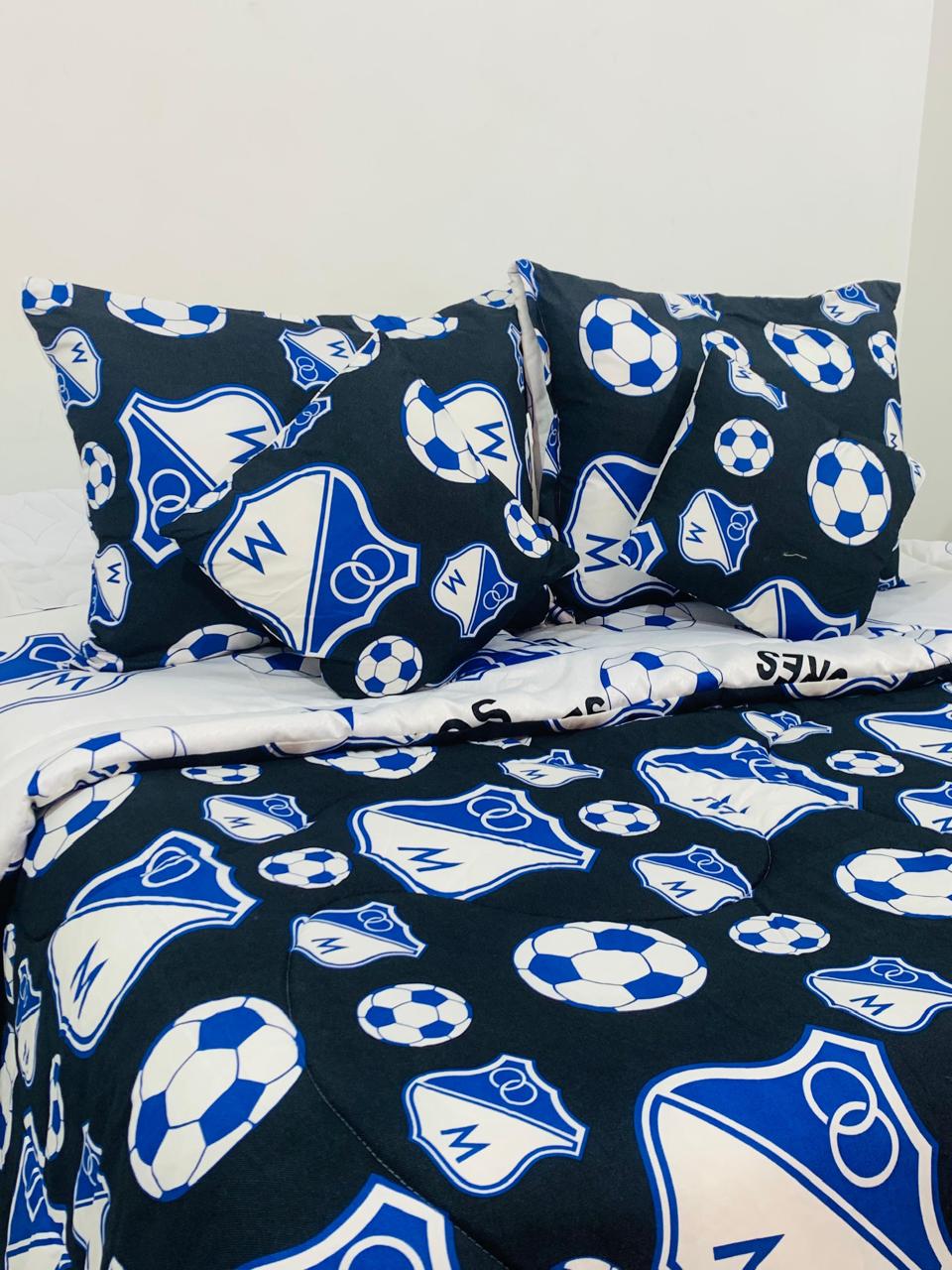 GolCama™ Kit de CubreCamas 5 Piezas Apoya a tu Equipo con Estilo! ⚽🏆 - [PROMOCIÓN DISPONIBLE SOLO HOY]