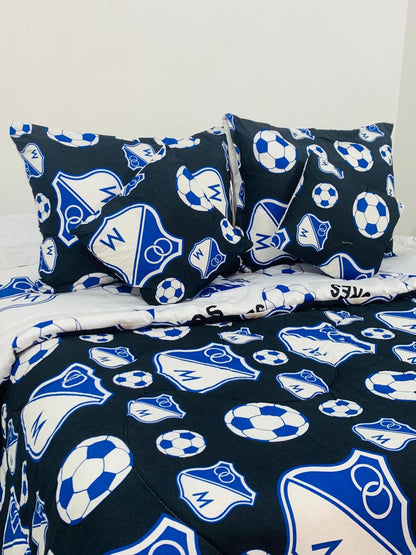 GolCama™ Kit de CubreCamas 5 Piezas Apoya a tu Equipo con Estilo! ⚽🏆 - [PROMOCIÓN DISPONIBLE SOLO HOY]