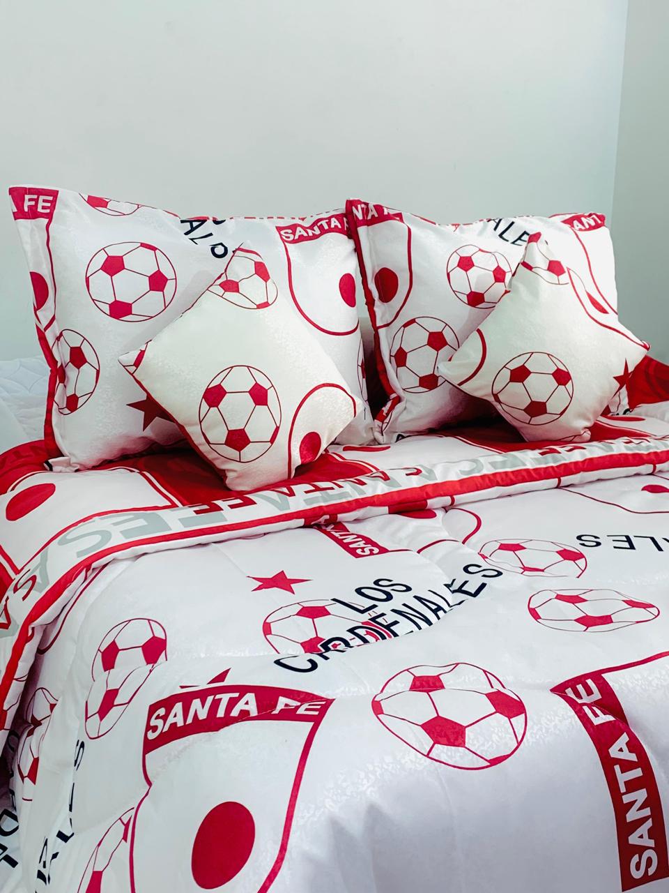 GolCama™ Kit de CubreCamas 5 Piezas Apoya a tu Equipo con Estilo! ⚽🏆 - [PROMOCIÓN DISPONIBLE SOLO HOY]