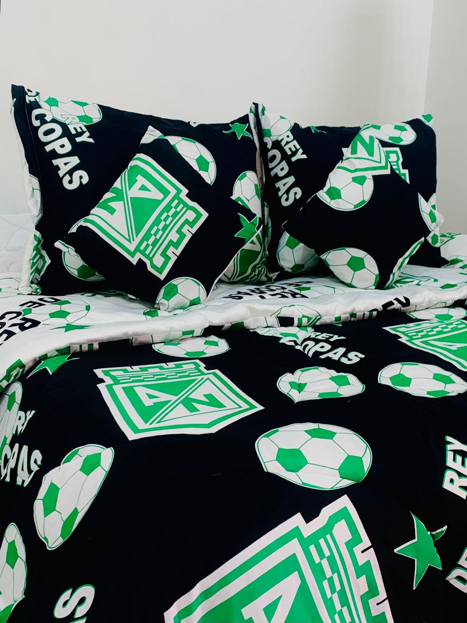 GolCama™ Kit de CubreCamas 5 Piezas Apoya a tu Equipo con Estilo! ⚽🏆 - [PROMOCIÓN DISPONIBLE SOLO HOY]