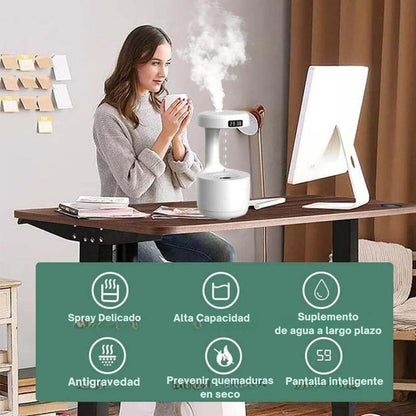 Aroma Flow™ – Difusor y Humidificador de Aromas + 7 Colores LED - [PROMOCIÓN DISPONIBLE SOLO HOY]