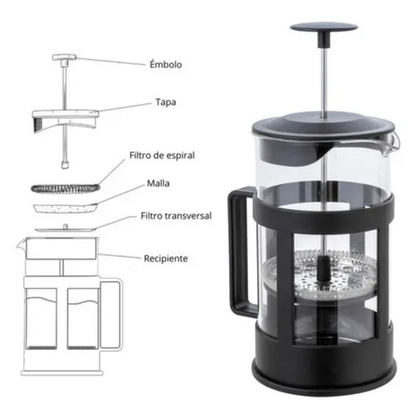 PressaCafé™ – Aroma intenso y preparación fácil