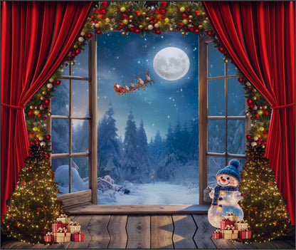 Fondos Navideños™ – Telón de Fondo Navideño Premium