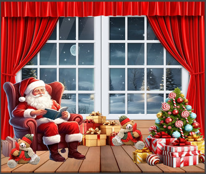 Fondos Navideños™ – Telón de Fondo Navideño Premium