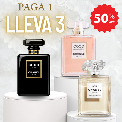 PAGA 1 Y LLEVA 3 - Coco Noir, Nº5 - [PROMOCIÓN DISPONIBLE SOLO HOY]