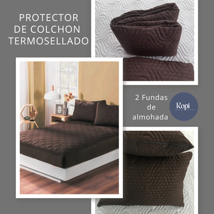 CalmaBed™ - Protector De Colchón + Fundas de almohadas - [PROMOCIÓN DISPONIBLE SOLO HOY]