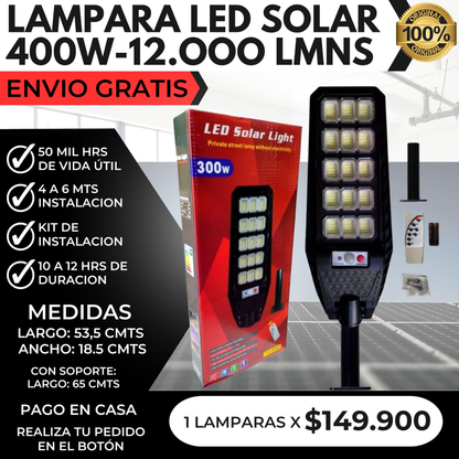 UltraLight™ - Potencia solar, luz sin límites ⚡