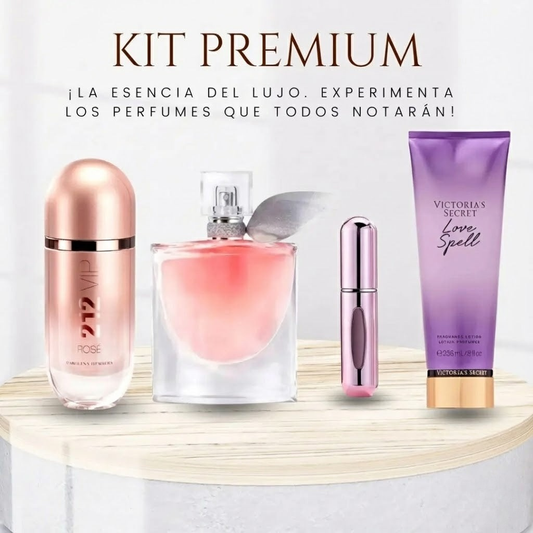 Aroma Deluxe™ – Set Premium 4 en 1: 2 Fragancias + Crema Hidratante + perfumero