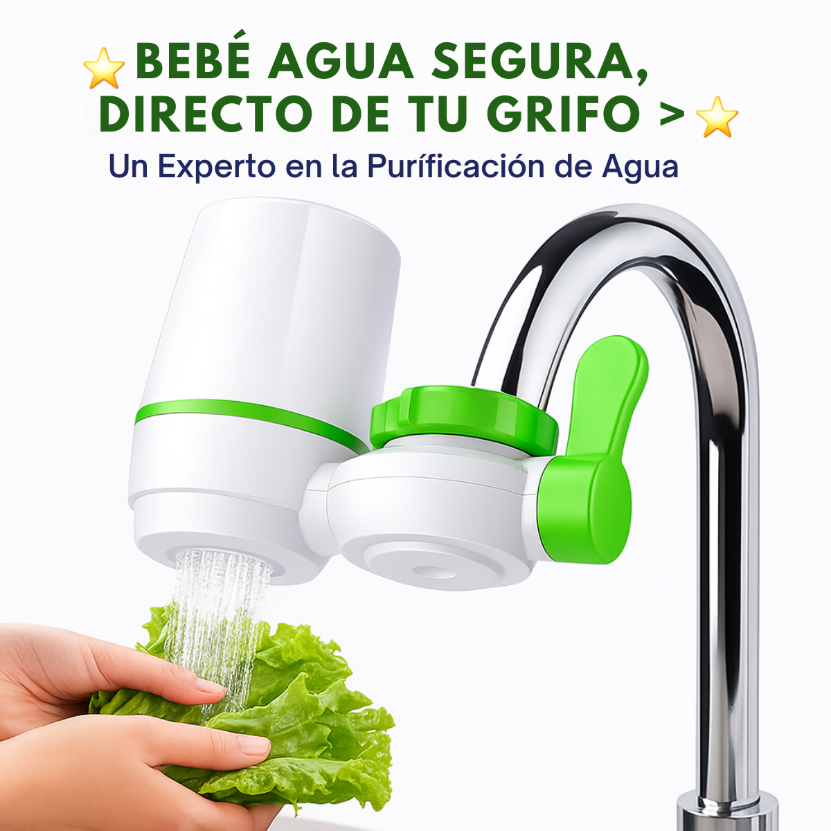 FreshFlow™ – Tu agua más pura, directo del grifo