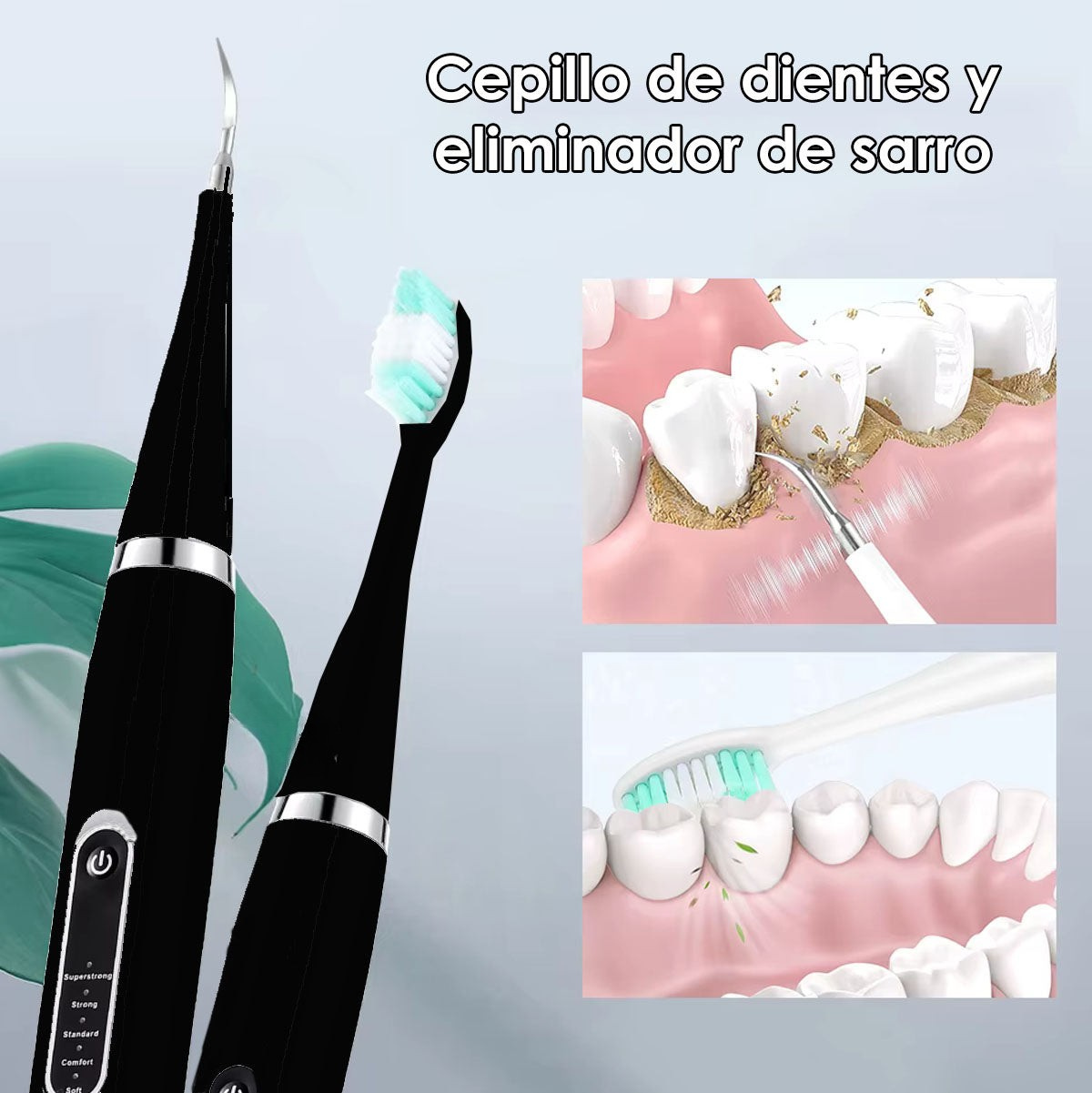 SmileClean™ - Cepillo De Dientes y Eliminador De sarro