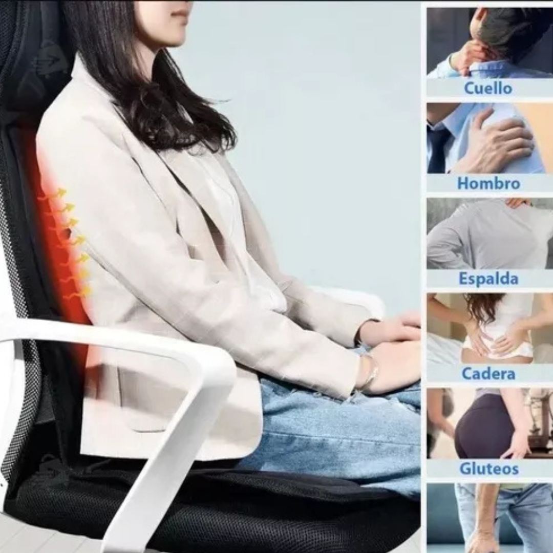 Silla Plena™ La Silla Masajeadora que Alivia el Dolor de Espalda - [PROMOCIÓN DISPONIBLE SOLO HOY]
