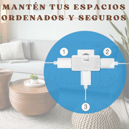 FlexiPlug™ - Gira, adapta y ahorra espacio - [PROMOCIÓN DISPONIBLE SOLO HOY]