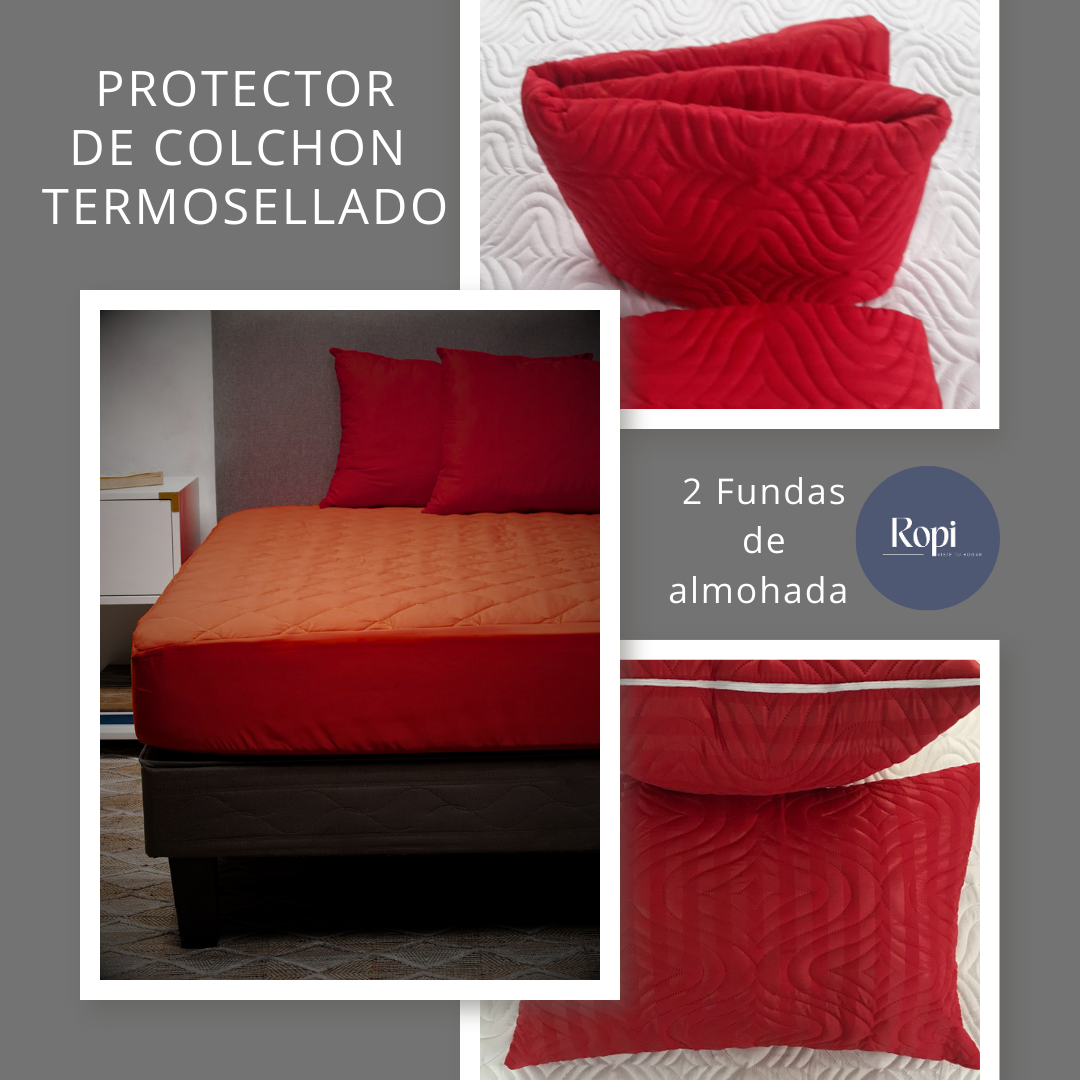 CalmaBed™ - Protector De Colchón + Fundas de almohadas - [PROMOCIÓN DISPONIBLE SOLO HOY]