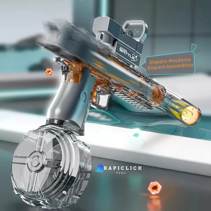 DesertEagle™ Pistola De Agua Eléctrica Con Luces Transparente - [PROMOCIÓN DISPONIBLE SOLO HOY]