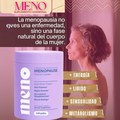 Meno™ - Devuelve energía y vitalidad, Ayuda a controlar el peso