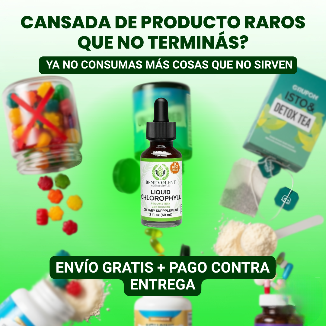 BenevGreen™ – Clorofila Para Ligereza, Frescura Y Energía Diaria