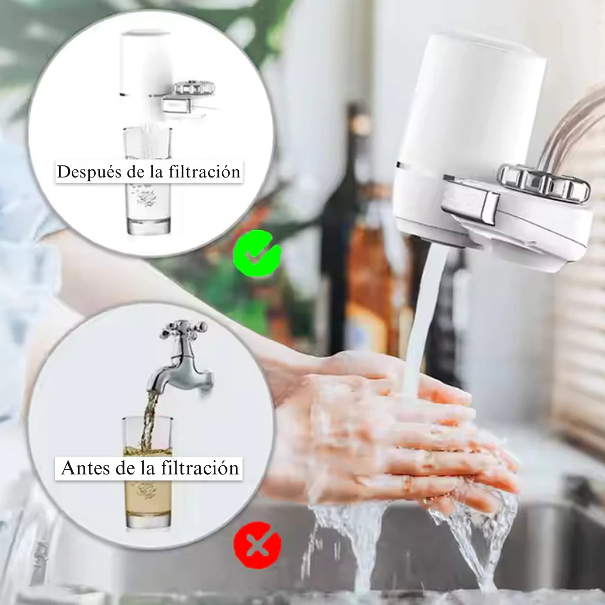 FreshFlow™ – Tu agua más pura, directo del grifo