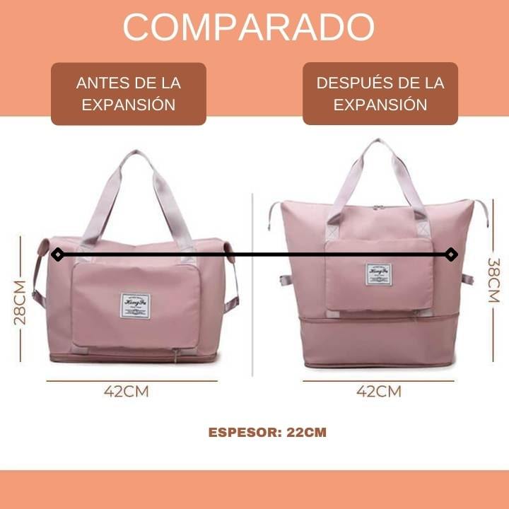 👜 FlexiBag™ – La Bolsa Expandible y Cómoda para tu Día a Día