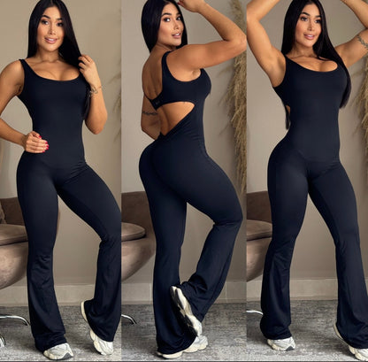 ModaOn™ Nuevo Enterizo Bota Recta Acampanado para Mujer 🎀 - [PROMOCIÓN DISPONIBLE SOLO HOY]