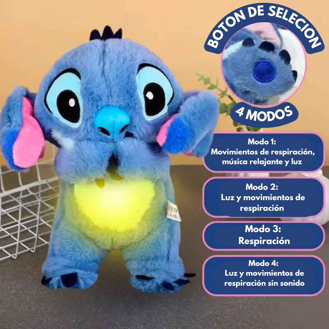 Peluche Stitch™ – Edición que Respira y se Mueve de Verdad