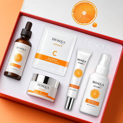 Kit Bioaqua Vitamina C – Tu Rutina Facial para una Piel Radiante