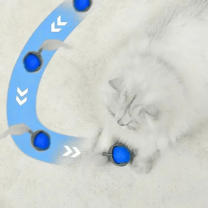 TailPlay™ 2.0 – Pelota Inteligente Con Cola Para Gatos