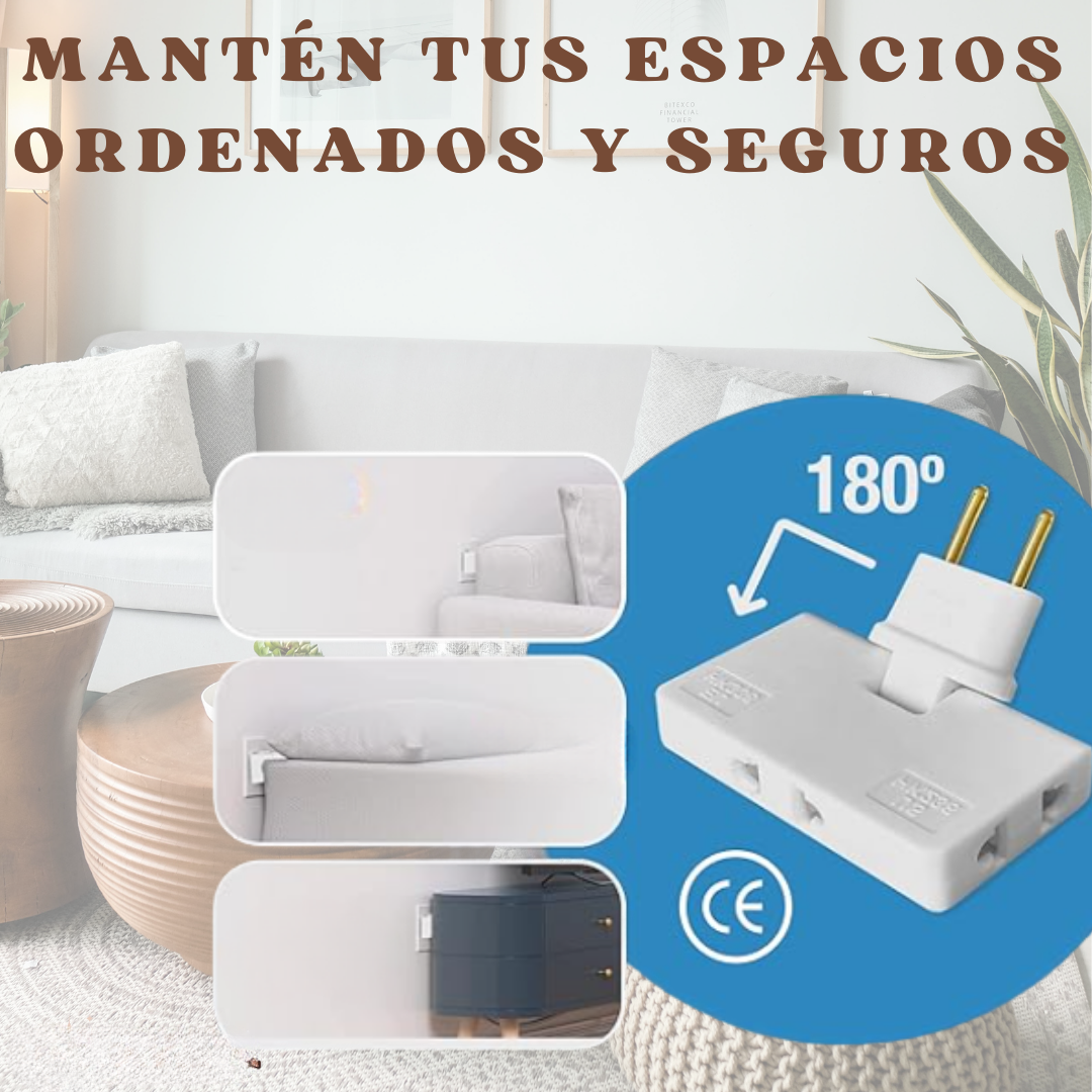 FlexiPlug™ - Gira, adapta y ahorra espacio - [PROMOCIÓN DISPONIBLE SOLO HOY]