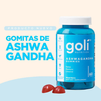 Goli Ashwagandha™ – Menos Estrés, Mejor Sueño, Más Vitalidad