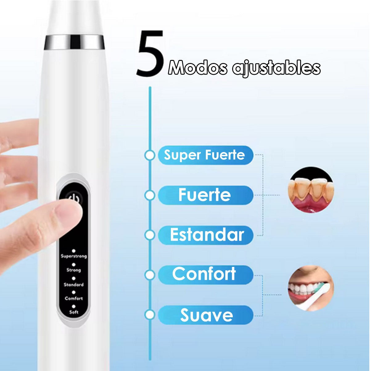 SmileClean™ - Cepillo De Dientes y Eliminador De sarro
