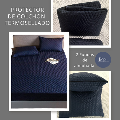 CalmaBed™ - Protector De Colchón + Fundas de almohadas - [PROMOCIÓN DISPONIBLE SOLO HOY]