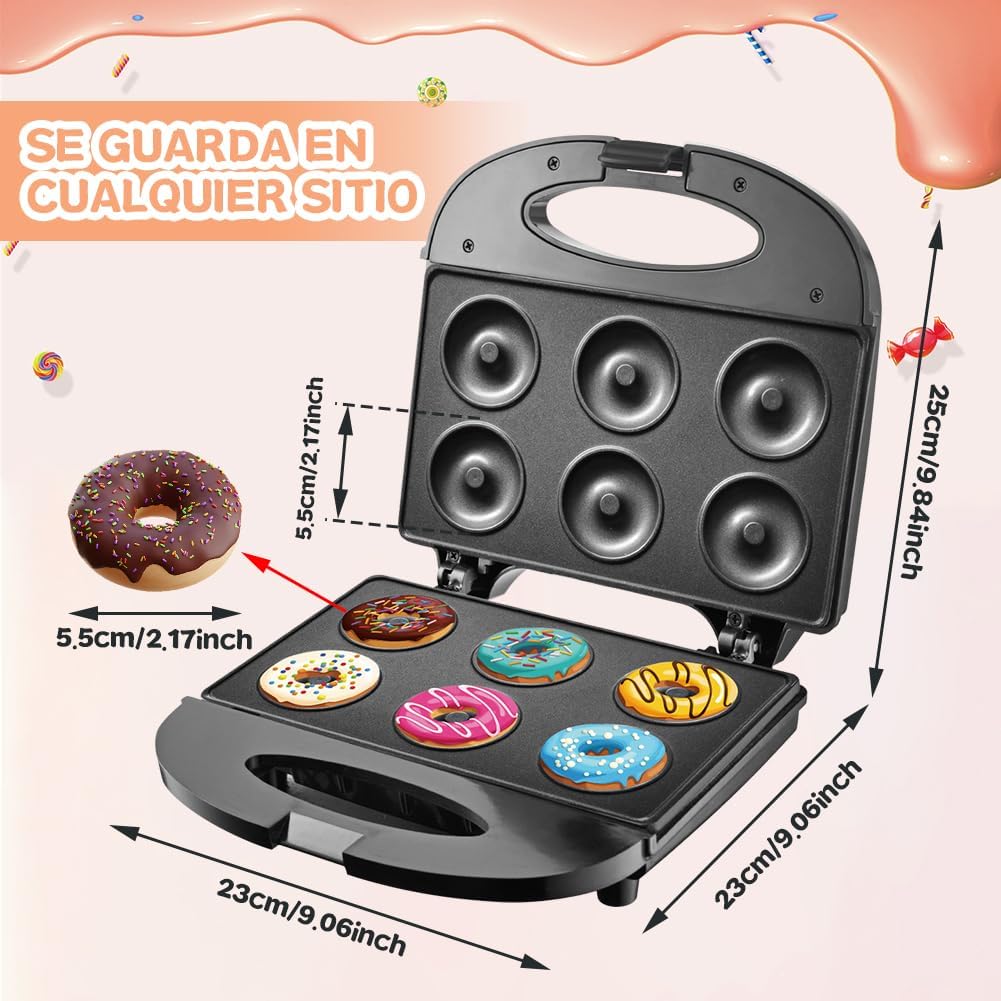 DonaChef™ Maquina Eléctrica para Hacer Donas 750w - [PROMOCIÓN DISPONIBLE SOLO HOY]