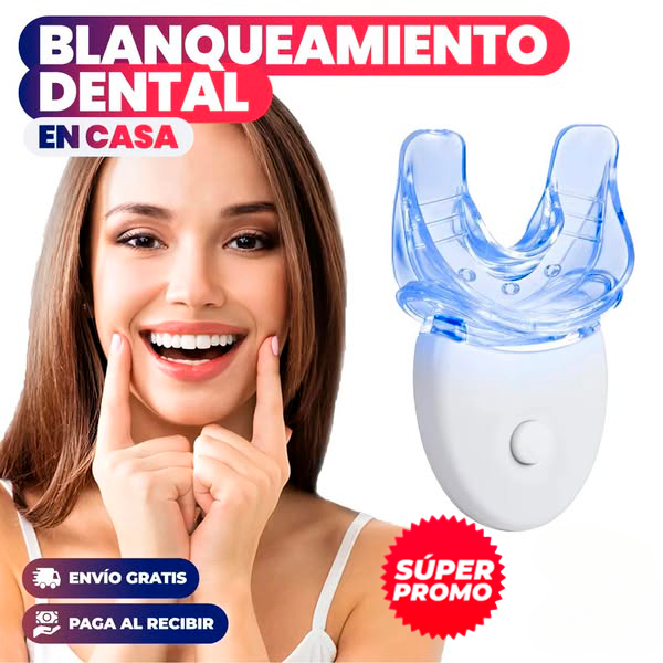 SonrisaBrillante™ - Kit Blanqueador UV - [PROMOCIÓN DISPONIBLE SOLO HOY]