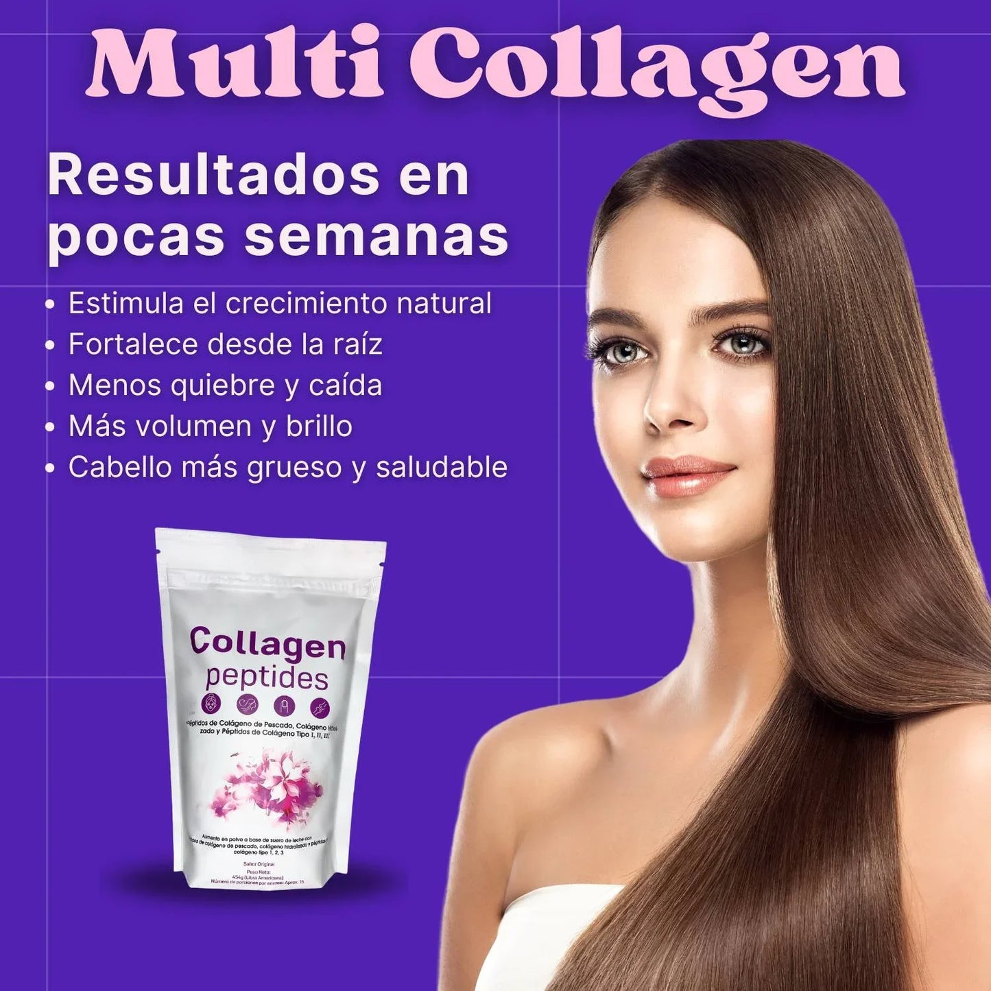 VitalPeptidos™ - Multi Collagen Peptidos - [PROMOCIÓN DISPONIBLE SOLO HOY]